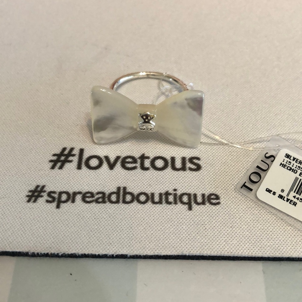 TOUS silver ring